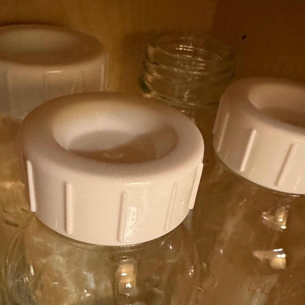Dr Brown Glass Bottles Narrow 4oz  8oz. 8 bottles total - Picture 4 of 6